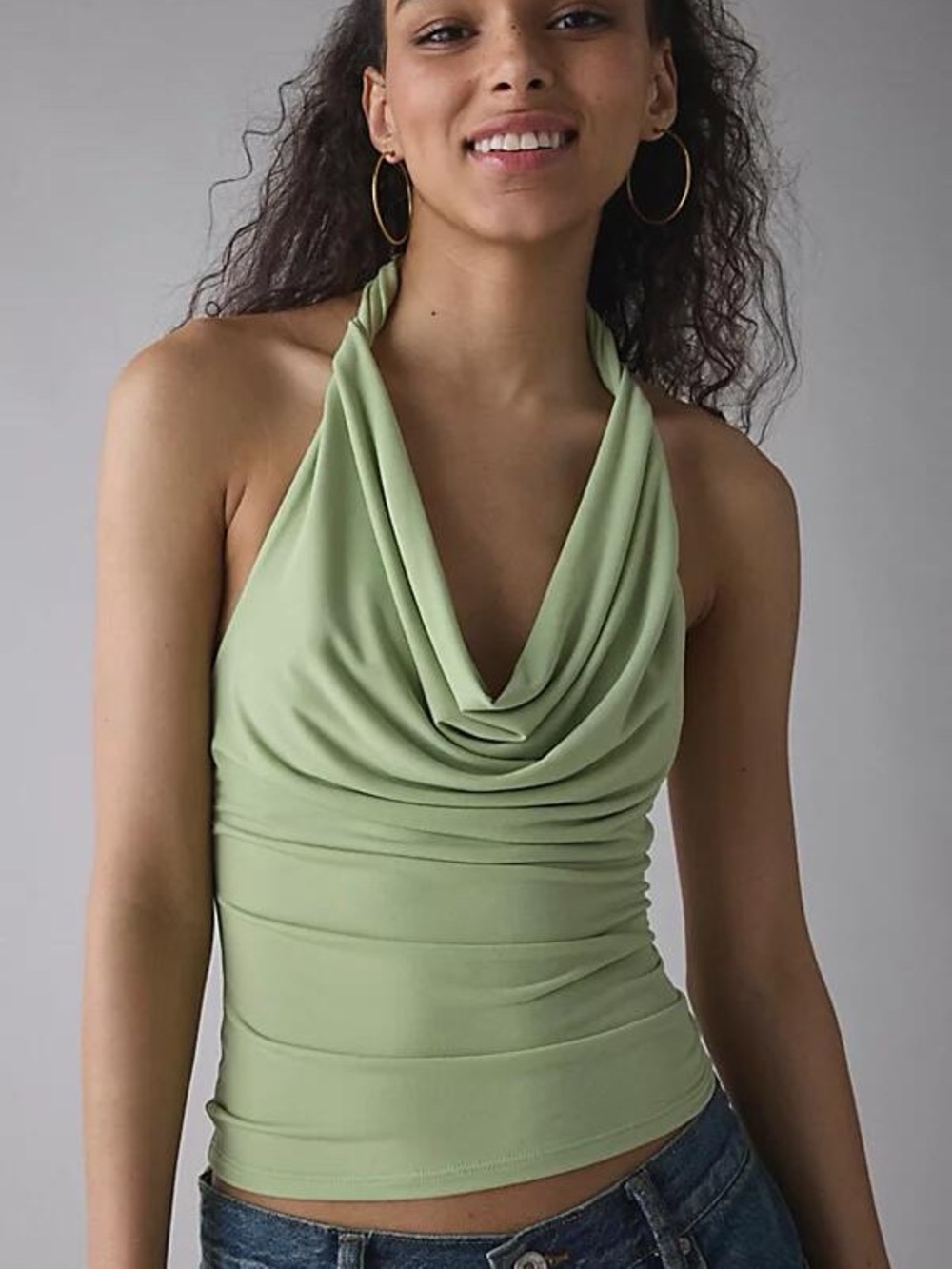 NWT Urban Outfitters Silence + Noise Coyote Cowl Neck Top